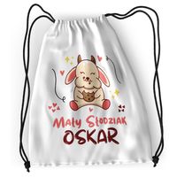 Plecak Sportowy Szkolny Dla Oskara Syna Dziecka Z Nadrukiem Ze Zdjęciem