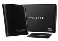 portfel męski ze skóry naturalnej z systemem rfid - 4u cavaldi