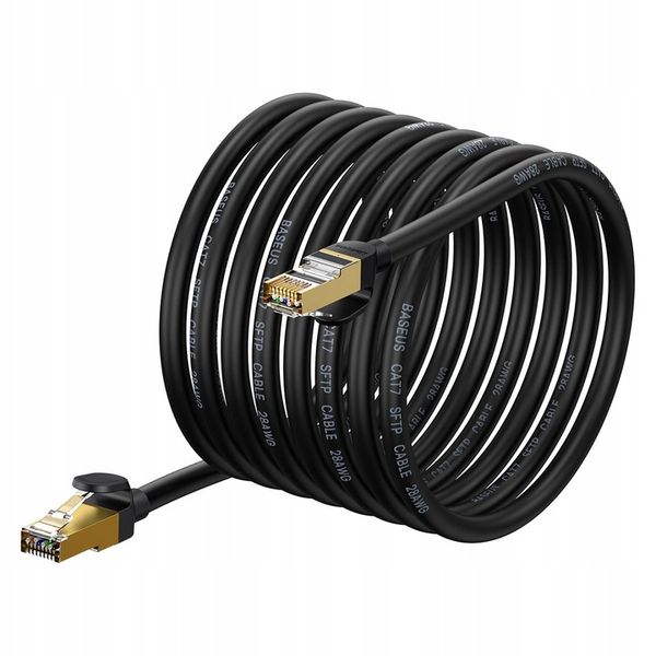 Kabel do internetu Ethernet Cat 7, 10m, Baseus zdjęcie 5