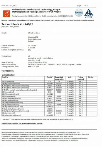 CBD 9% OLEJEK KONOPNY DLA PSÓW PSA KOTÓW KOTA 10ml FULL SPECTRUM CERTYFIKAT na Arena.pl