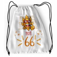 Plecak Urodziny 66 66Te Sportowy Szkolny Worek Z Nadrukiem Ze Zdjęciem