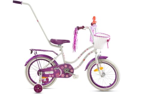 Rower rowerek dla dziecka 16 MEXLLER SISI Fioletowy 2020