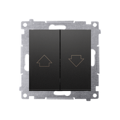 Simon54 Łącznik żaluzjowy DZP1.01/49 czarny