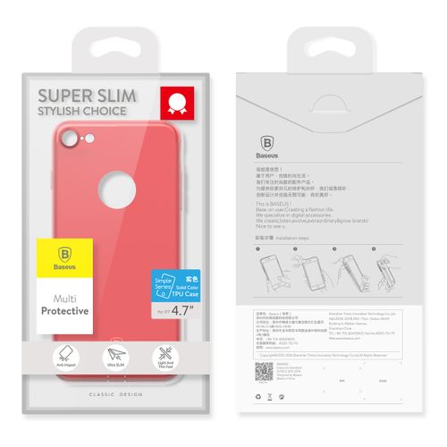 Etui Slim Pokrowiec Iphone 7 8 Baseus Simple Case na Arena.pl