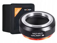 ADAPTER M42 na micro M4/3 M43 K&F wersja PRO