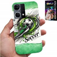 ETUI DO OPPO RENO7 4G - PIŁKA NOŻNA, FOOTBALL PIŁKA CASE + SZKŁO