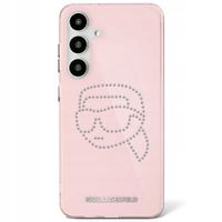 2 x ETUI KARL LAGERFELD DO SAMSUNG S25 ULTRA RÓŻOWY HEAD LOGO