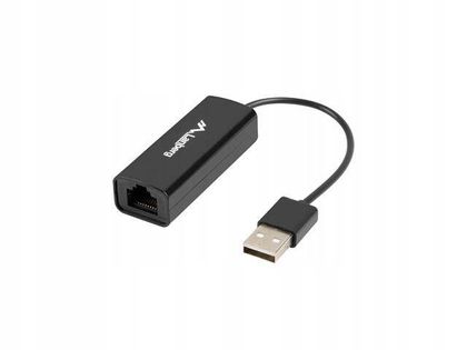 Karta sieciowa USB 2.0 > RJ-45 100Mb na kablu
