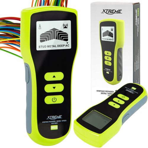 WYKRYWACZ 3W1 DETEKTOR DREWNA METALI NAPIĘCIA PRZEWODÓW KABLI W na Arena.pl