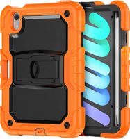 Etui do iPad Mini 6 8,3" 2021 z Paskiem na Ramię Pomarańczowe