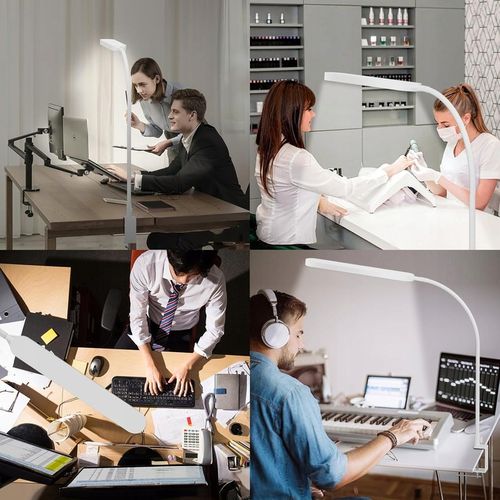 Lampka Na Biurko Biurkowa LED Do Czytania Regulowana Włącznik 10W 3 na Arena.pl