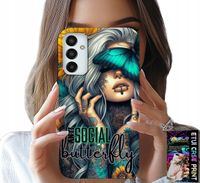 ETUI DO SAMSUNG GALAXY M23 - ANTI SOCIAL, BUTTERFLY, MOTYLEK, KOBIECE