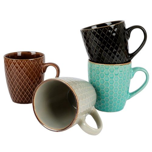 Kubki ceramiczne 250 ml 4 szt. na Arena.pl