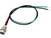 DIODA LED 5mm (ZIELONA 12V) kontrolka z przewodem