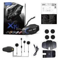 Interkom motocyklowy EJEAS X10 Plus MESH 3.0 100osobowy 1500m 300h radio