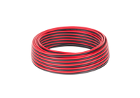 KAB0417 Kabel glosnikowy CCA 0.75mm czarno-czerwo