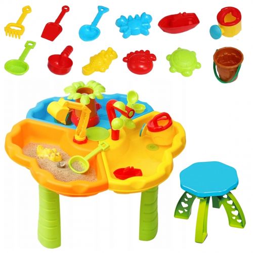 WOOPIE Stolik Wodny z Krzesełkiem 2w1 Piaskownica na Arena.pl