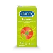 prezerwatywy lateksowe z prążkami arouser 12 szt. durex