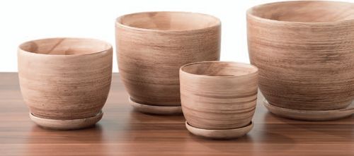 DONICZKA CERAMICZNA BARYŁKA 5 Biały 25x20 cm na Arena.pl