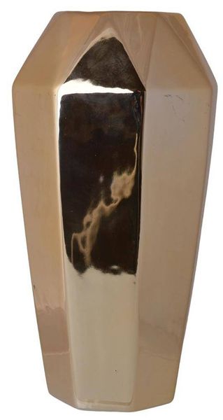 Wazon ceramiczny złoty zdjęcie 1