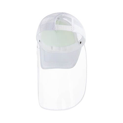 Czapka do przyłbicy do sublimacji - biała zdjęcie 3