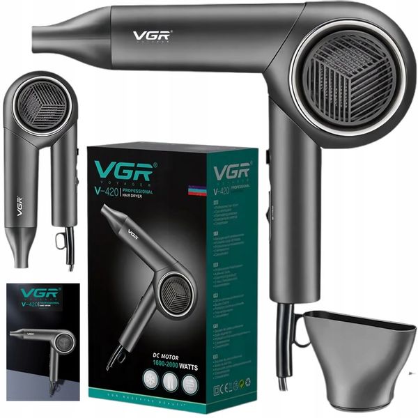 PROFESJONALNA SUSZARKA do WŁOSÓW JONIZACJA 2000W zdjęcie 1