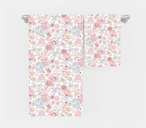 RĘCZNIK Muszelki z twoim dowolnym tekstem 200x75cm 049L na Arena.pl