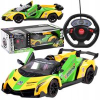 Autko sportowe z otwierane drzwi + pilot RC0583