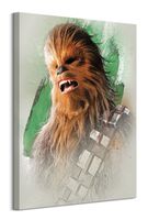 Gwiezdne Wojny Star Wars: The Last Jedi (Chewbacca Brushstroke) - obraz na płótnie 60x80 cm