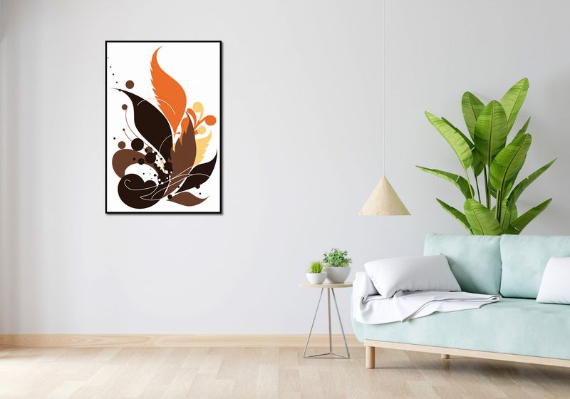 Plakat 68x101cm Ognie Jesienne zdjęcie 4