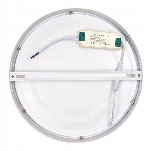 Panel LED plafon okrągły natynkowy 18W CCD zdjęcie 12