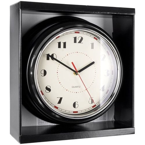 Zegar ścienny czarny 30 cm na Arena.pl