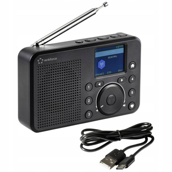 Radio FM DAB+ Bluetooth Akumulator zdjęcie 1
