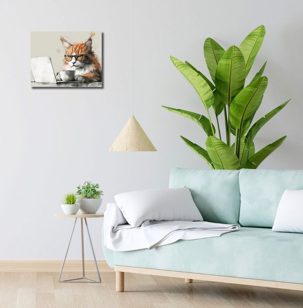 Obraz 40x30cm Nie przed Kawusią zdjęcie 2