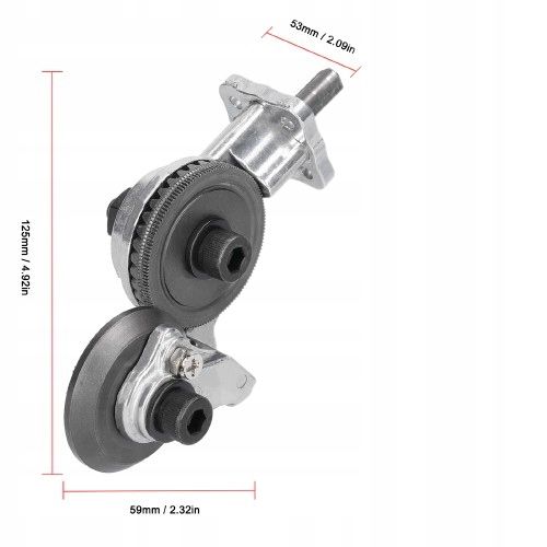 CIĘCIE BLACHY KOŃCÓWKA DO WIERTARKI NÓŻ NOŻYCE ADAPTER NA WKRĘTARKĘ na Arena.pl