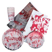 Zestaw Zastawy Stołowej Halloween