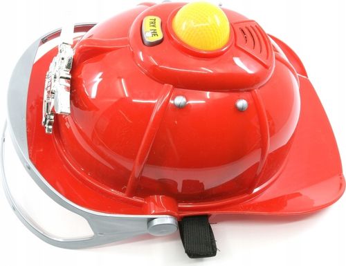 KASK STRAŻACKI Z EFEKTAMI DŹWIĘKOWYMI ŚWIETLNYMI HEŁM MAŁY STRAŻAK na Arena.pl