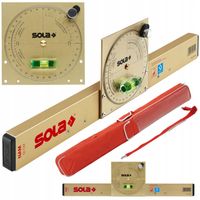 SOLA Pochyłomierz aluminiowy magnetyczny NAM 50T kątomierz 01484501