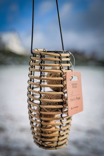 KARMNIK DLA PTAKÓW NA ZIMĘ FAYA + KULE BILE TŁUSZCZOWE (15 SZT) + PORADNIK na Arena.pl