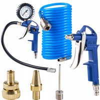 Zestaw pneumatyczny lakierniczy do malowania pompowania kół 6 el KD412