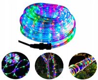 WĄŻ Świetlny 30m LED LAMPKI CHOINKOWE MULTIKOLOR KOLOROWY