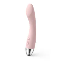 svakom amy pale pink - masażer punktowy g, wodoodporny, silikonowy