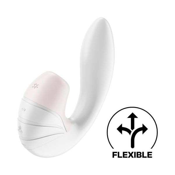 Wibrator Z Bezdotykowym Stymulatorem Łechtaczki Satisfyer Supernova White zdjęcie 1