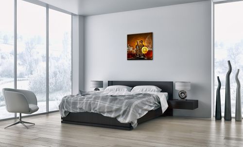 Obraz Na Płótnie - Herbata Napar  - 60X60 Cm - Ac60X60-2434 na Arena.pl