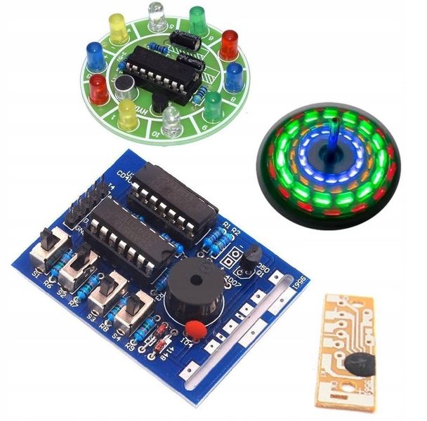 Zestaw do nauki lutowania 3 moduły DIY zdjęcie 1
