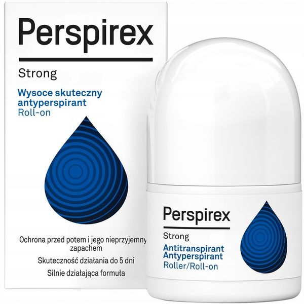 PERSPIREX Strong ANTYPERSPIRANT w kulce roll-on Dezodorant DERMO 20ml zdjęcie 1