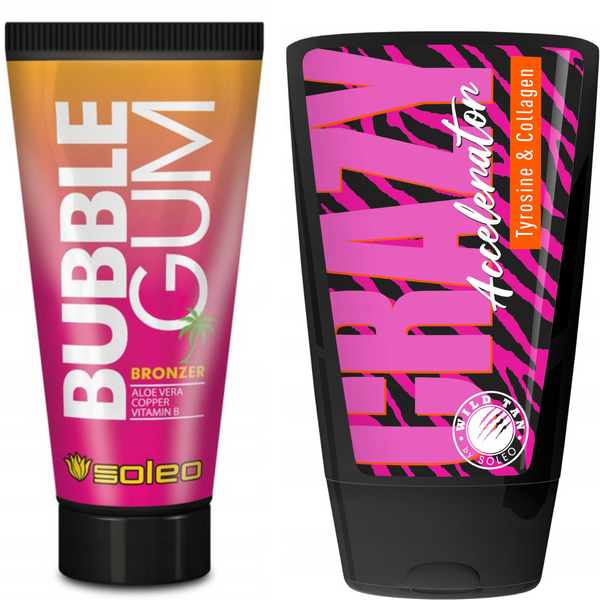 Soleo Bubble Gum + Wild Tan Crazy Accelerator Gratis zdjęcie 1