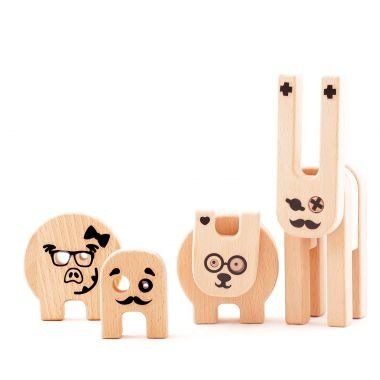 KIPOD Funny Creatures Drewniane Wesołe Stworki na Arena.pl