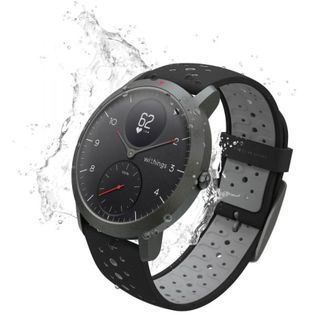 Withings NOKIA Activite Steel HR Sport - smartwatch z pomiarem pulsu (czarny)