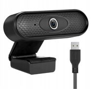 KAMERA KAMERKA INTERNETOWA USB FULL HD 1080P Z MIKROFONEM DO LEKCJI ONLINE